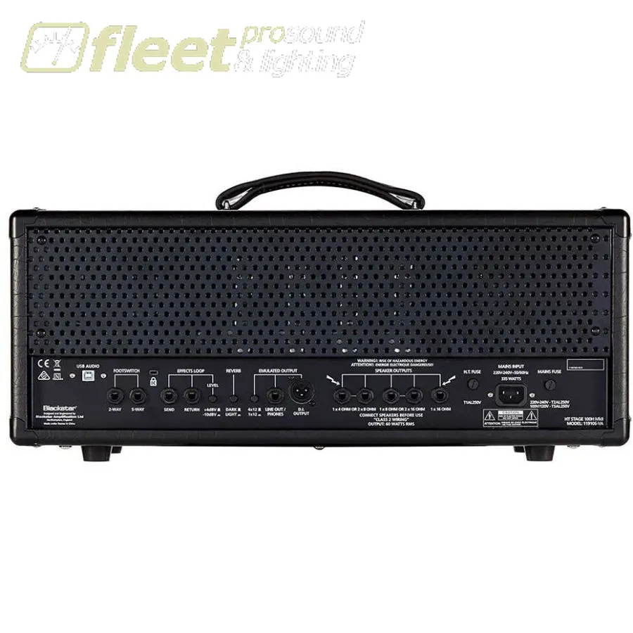 Blackstar STAGE100HMKII HT Stage 100 MKII Tube Guitar Head