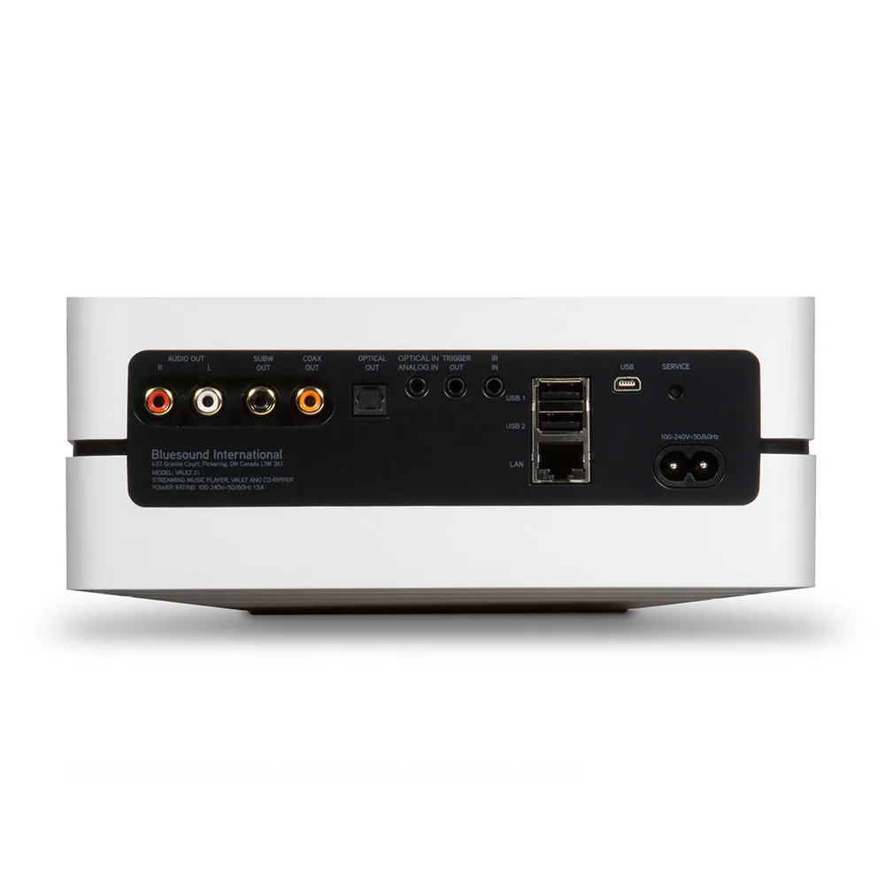 Bluesound Vault 2i Music Streamer and CD Ripper