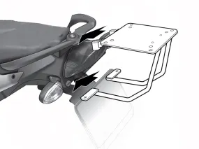 BMW F800 S (07-15) SHAD Top Box Fitting Kit