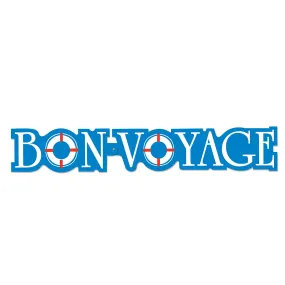 Bon Voyage Streamer 15cm x 91.5 cm
