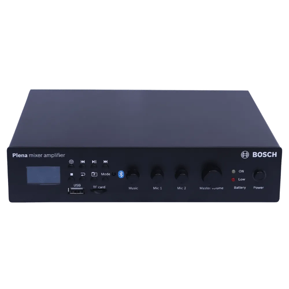 Bosch PLE-1MP30-IN 30w Portable Mixer Amplifier  Each