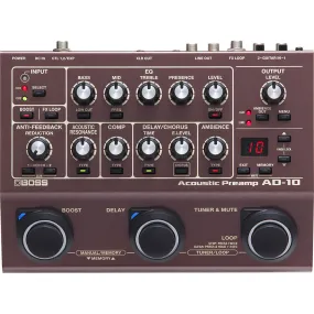 Boss AD-10 Acoustic Instrument Processor