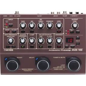 Boss AD-10 Acoustic Preamp Pedal