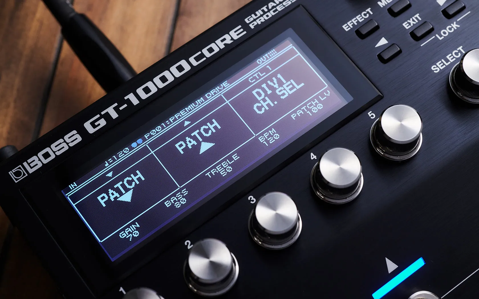 BOSS GT-1000CORE Compact Guitar Effects Processor