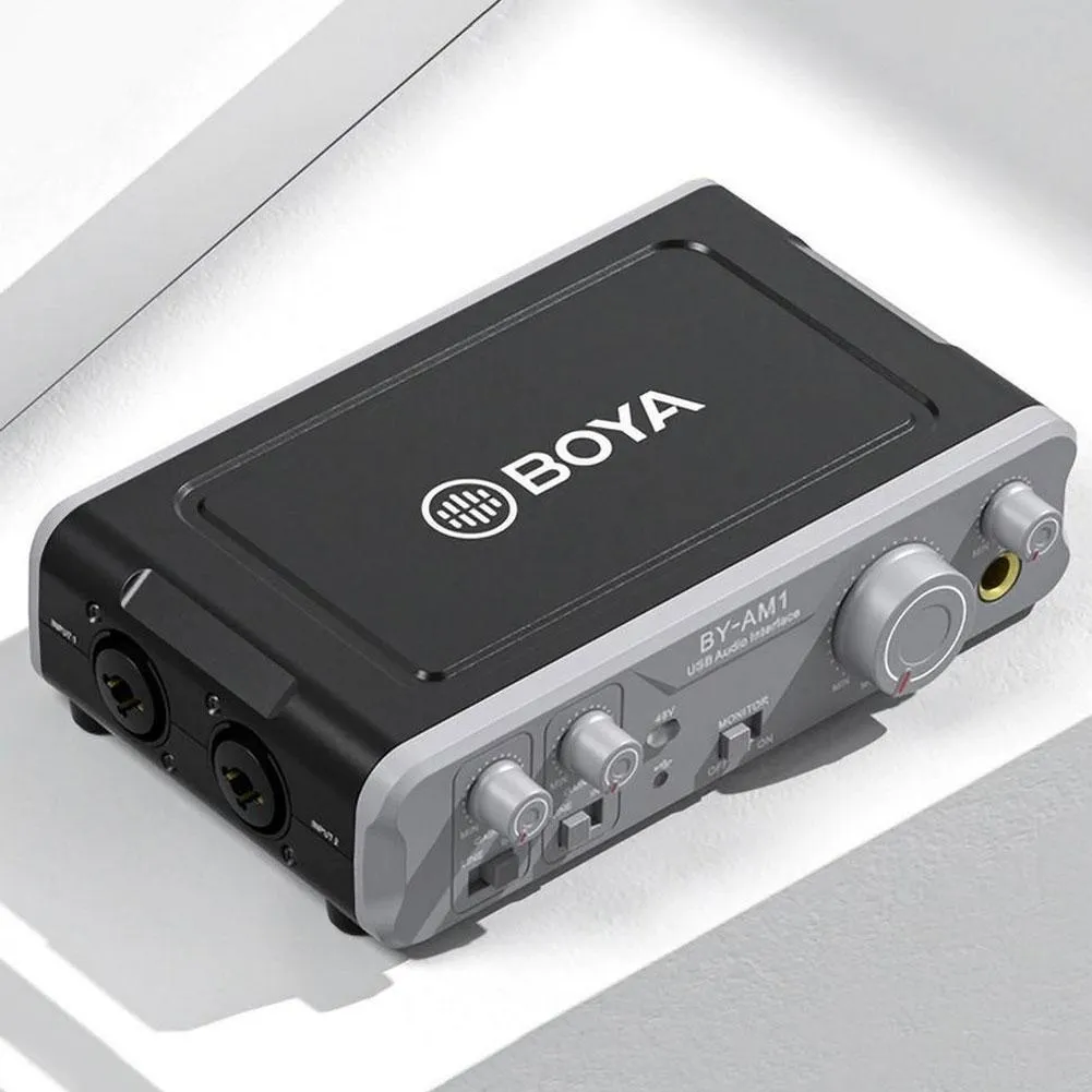 BOYA BY-AM1 Dual Channel Audio Mixer