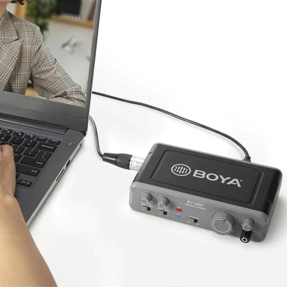 BOYA BY-AM1 Dual Channel Audio Mixer