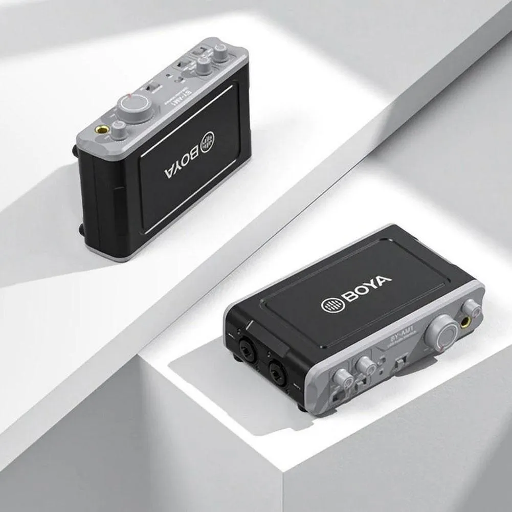 BOYA BY-AM1 Dual Channel Audio Mixer