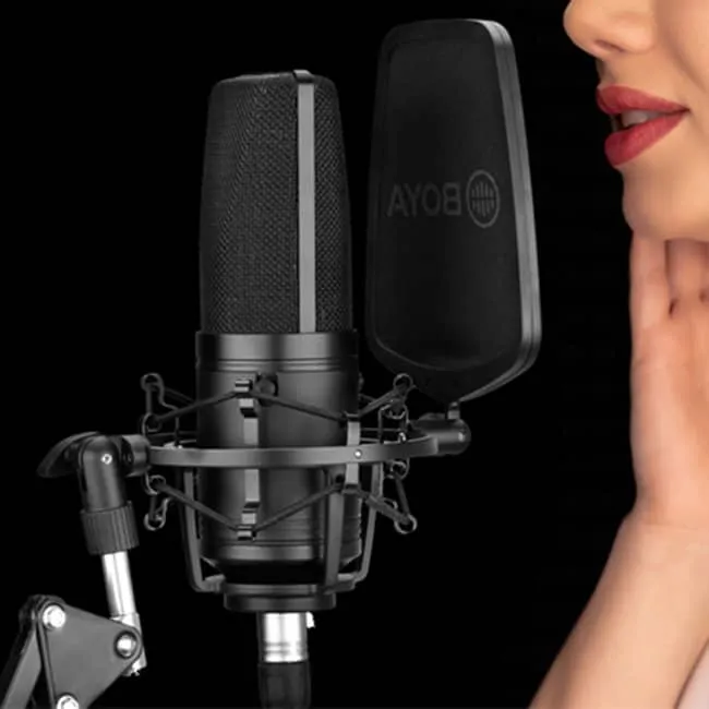 BOYA BY-M1000 Studio Condenser Microphone