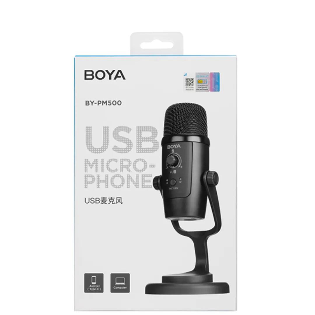 Boya PM-500 Condenser Microphone With 2 Year Official Warranty