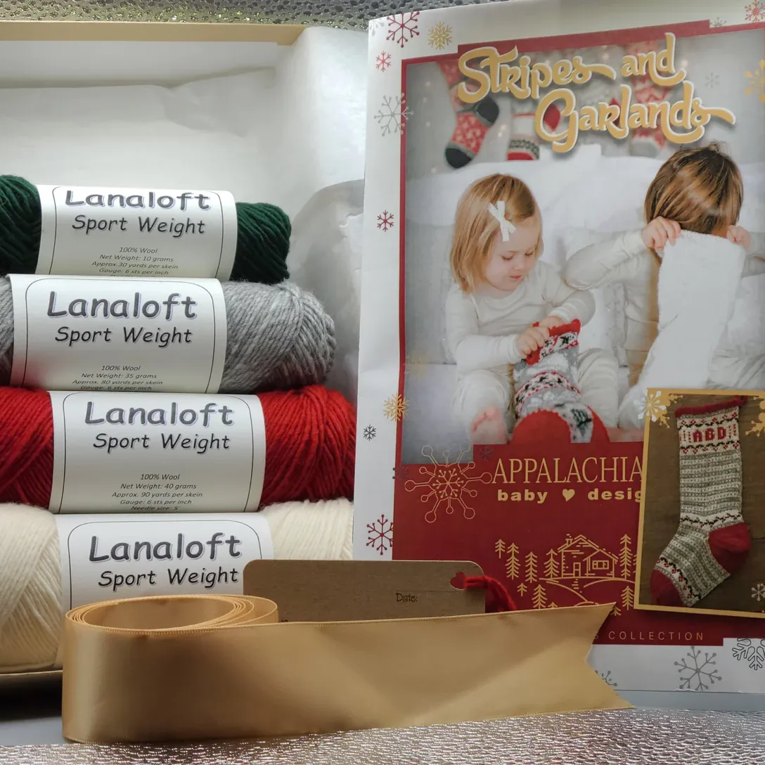 Cabin Christmas Stocking Kits | Appalachian Baby