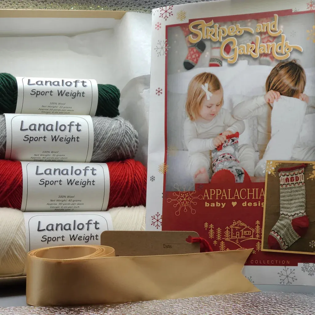 Cabin Christmas Stocking Kits