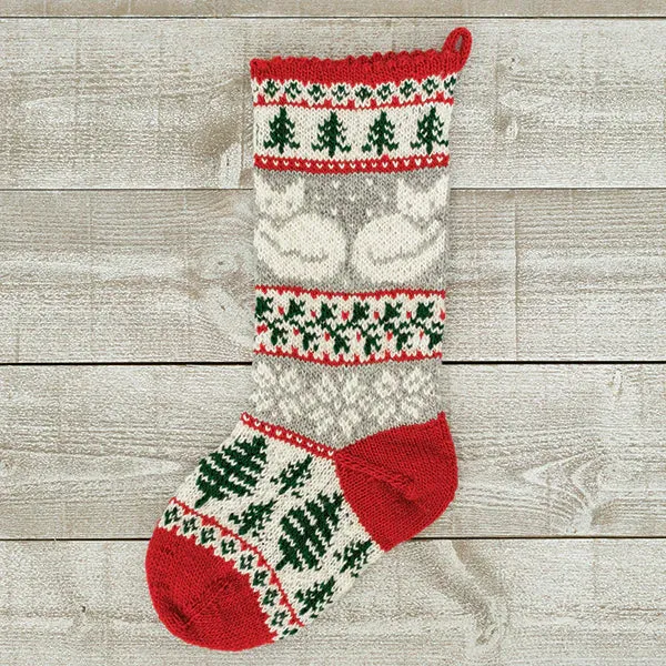 Cabin Christmas Stocking Kits