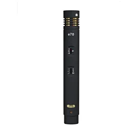CAD Audio E70 Equitek Small Diaphragm Condenser Microphone with Cardioid and Omni Capsules