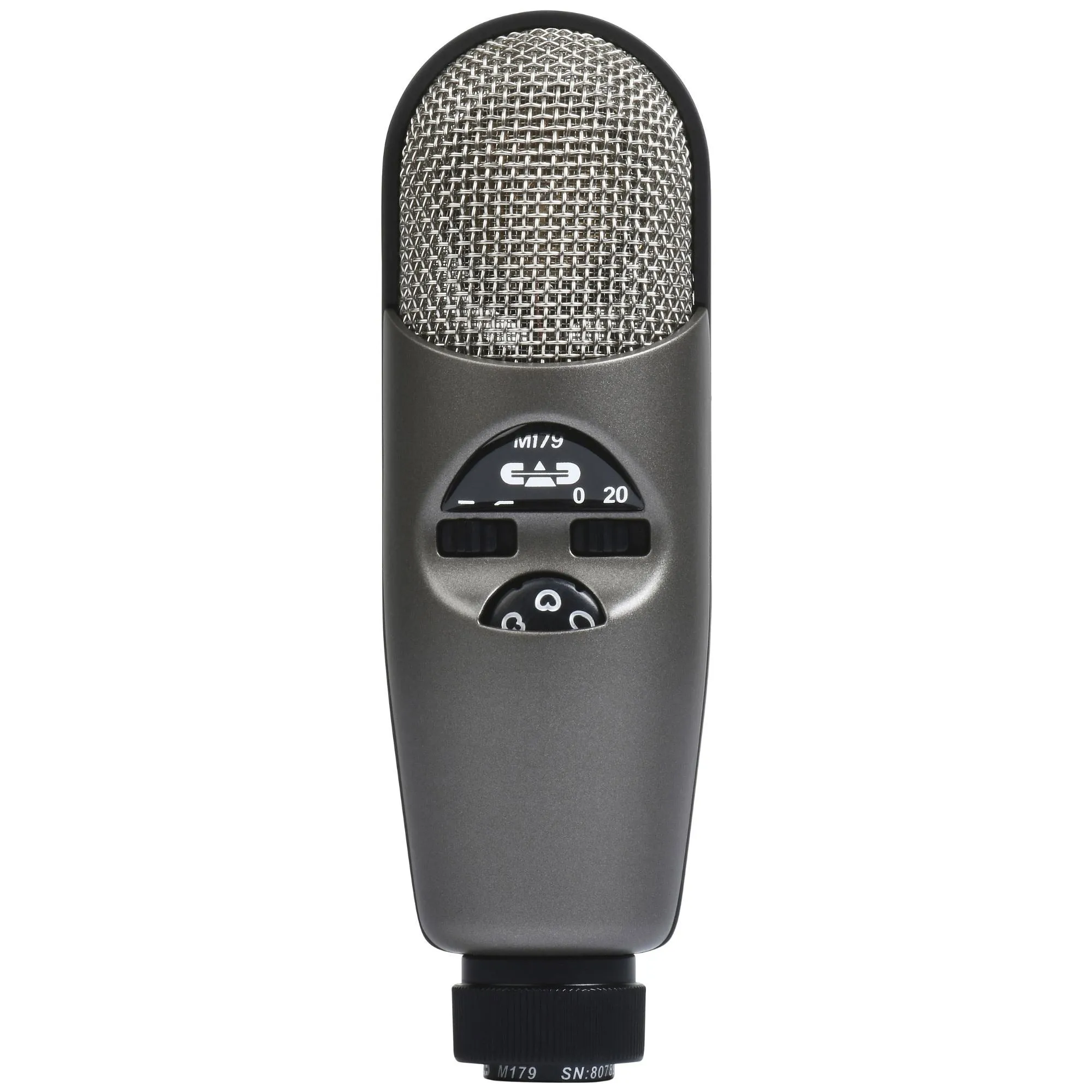 CAD Audio M179 Large Diaphragm Variable Polar Pattern Condenser Microphone