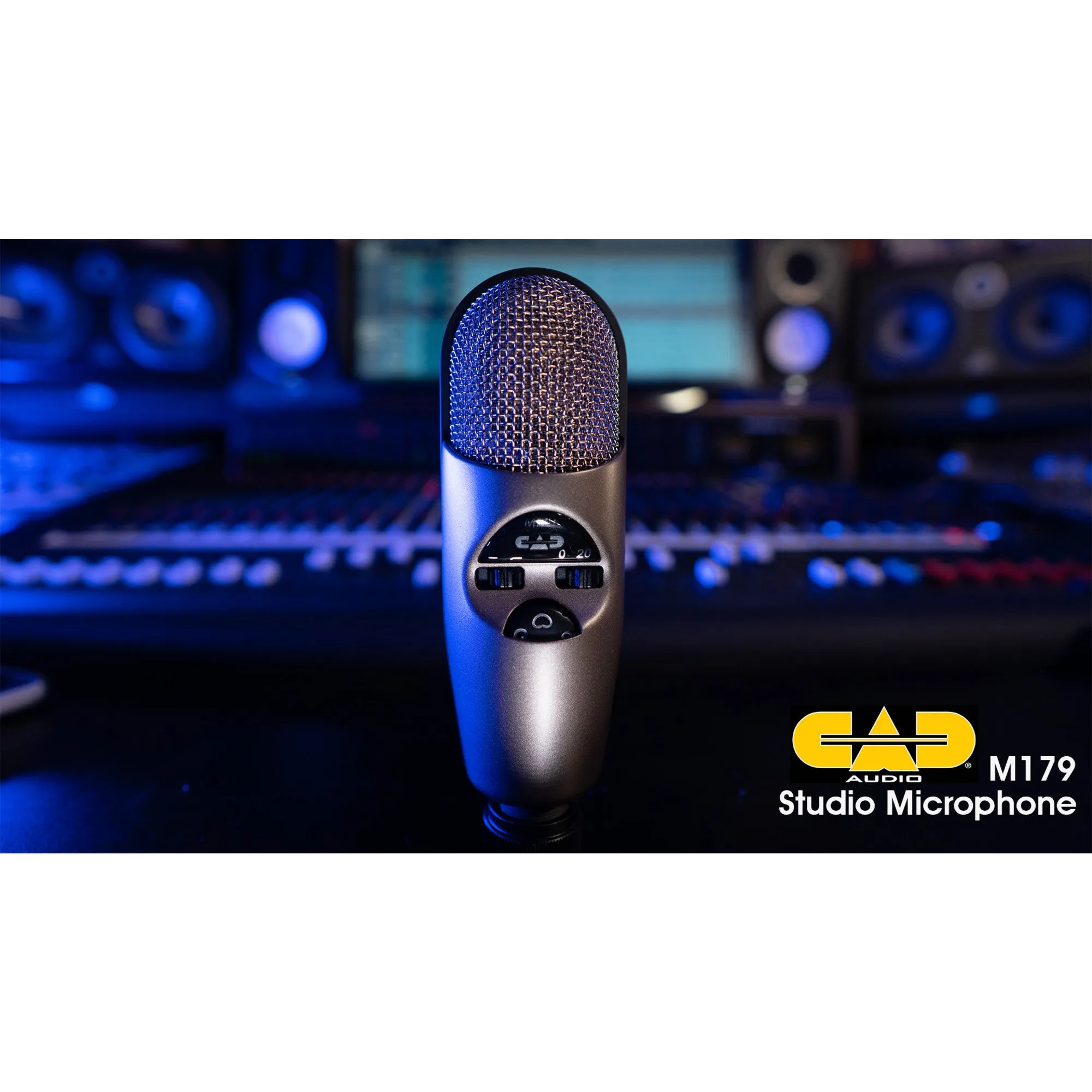 CAD Audio M179 Large Diaphragm Variable Polar Pattern Condenser Microphone