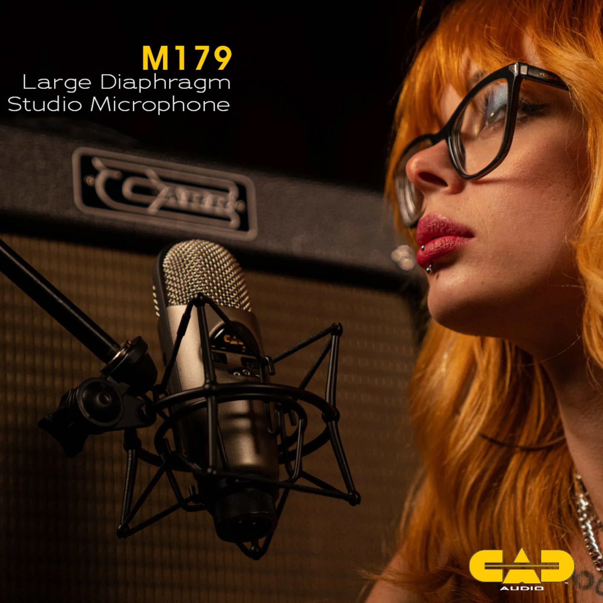 CAD Audio M179 Large Diaphragm Variable Polar Pattern Condenser Microphone