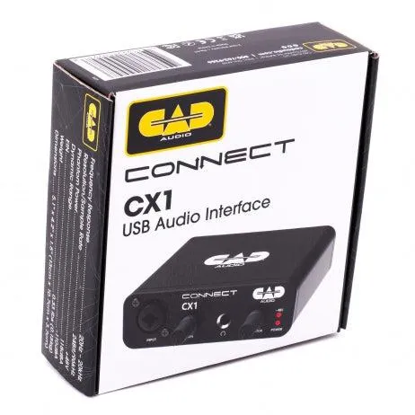 CAD CX1 USB Audio Interface 24Bit/96KHz
