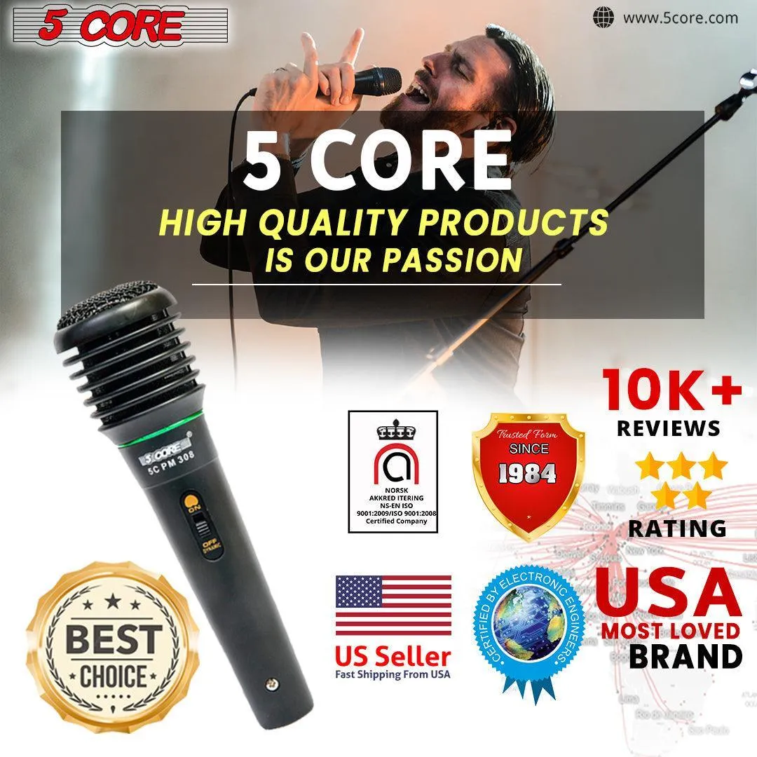 Cardioid Microphone with 12ft XLR Connector 308P