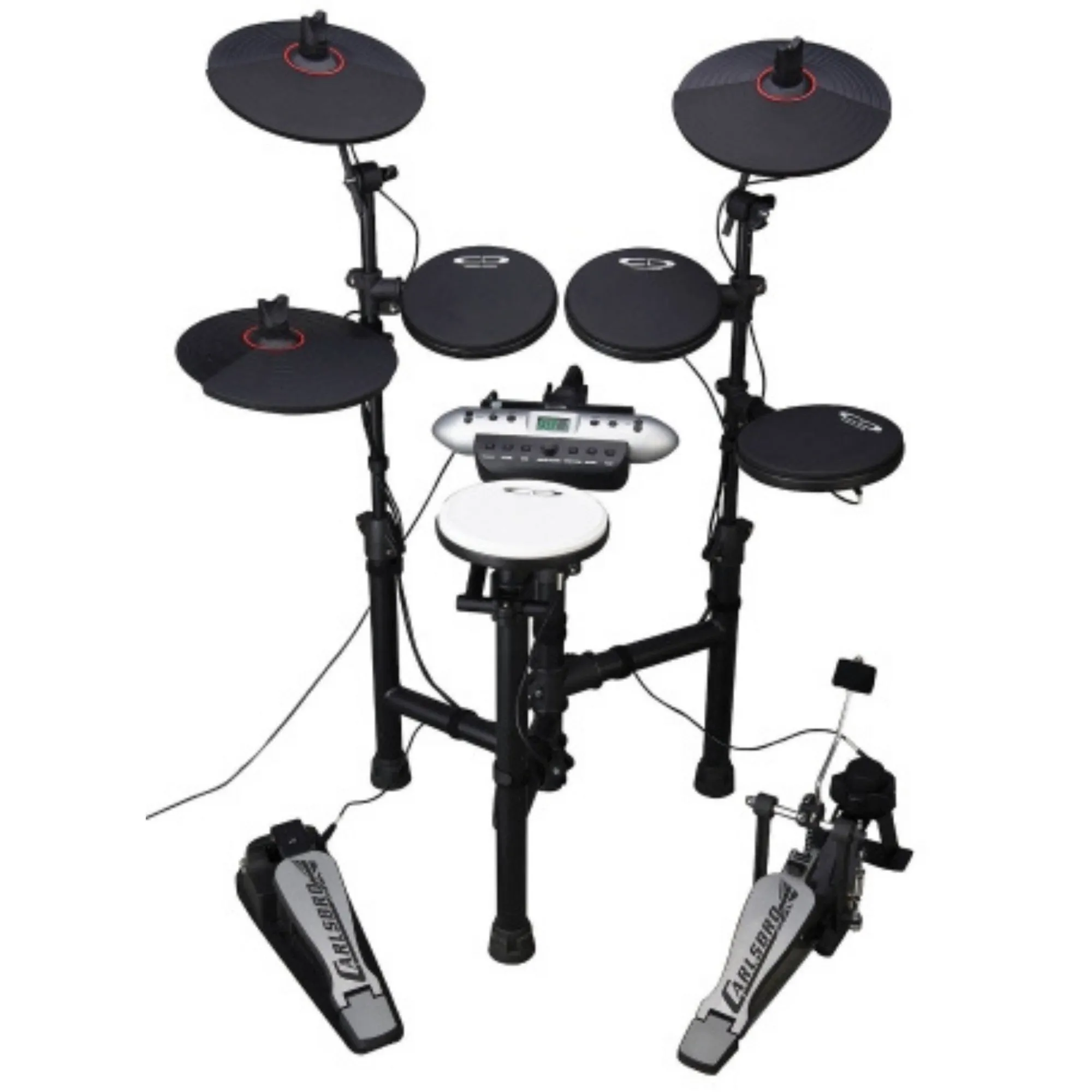Carlsbro Compact Electronic Drum Set with Kick Pedal