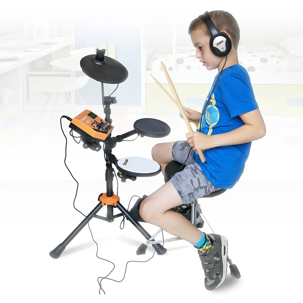 Carlsbro ROCK50 3-Piece Compact Electronic Digital Drum Kit