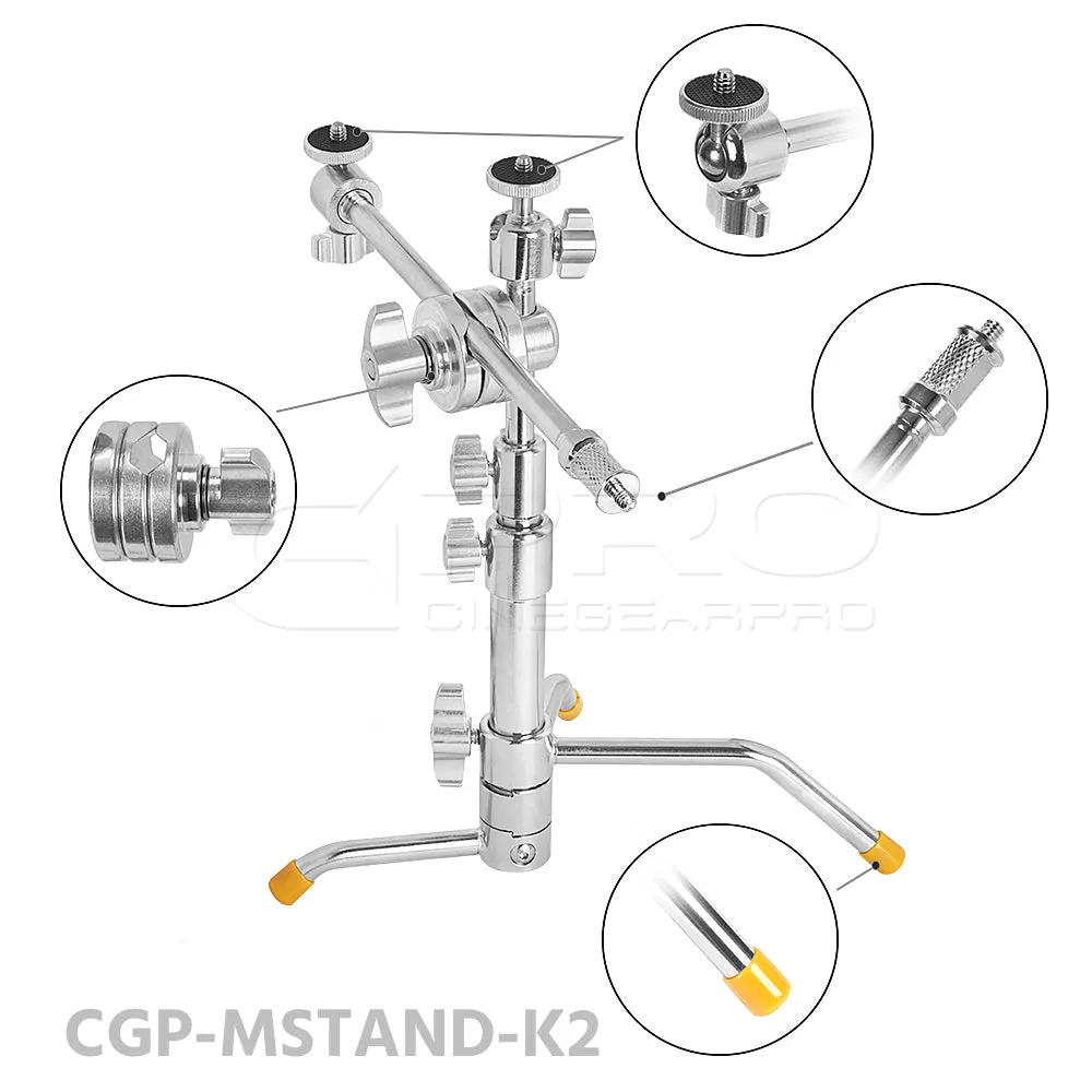 CINEGRIPPRO 3 Sections Mini C-Stand