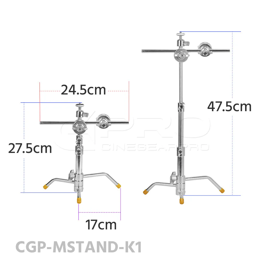 CINEGRIPPRO 3 Sections Mini C-Stand