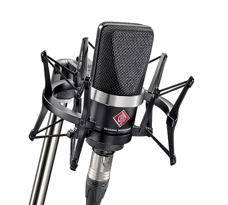Condenser microphone Neumann TLM 102 mt Studio Set with Shockmount