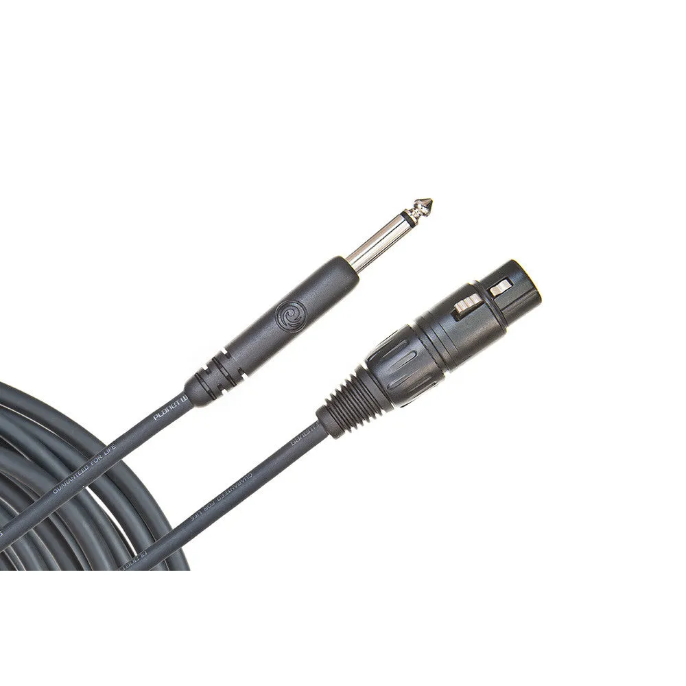 D'Addario 25' XLR-To-1/4 - Classic Series Unbalanced Microphone Cable
