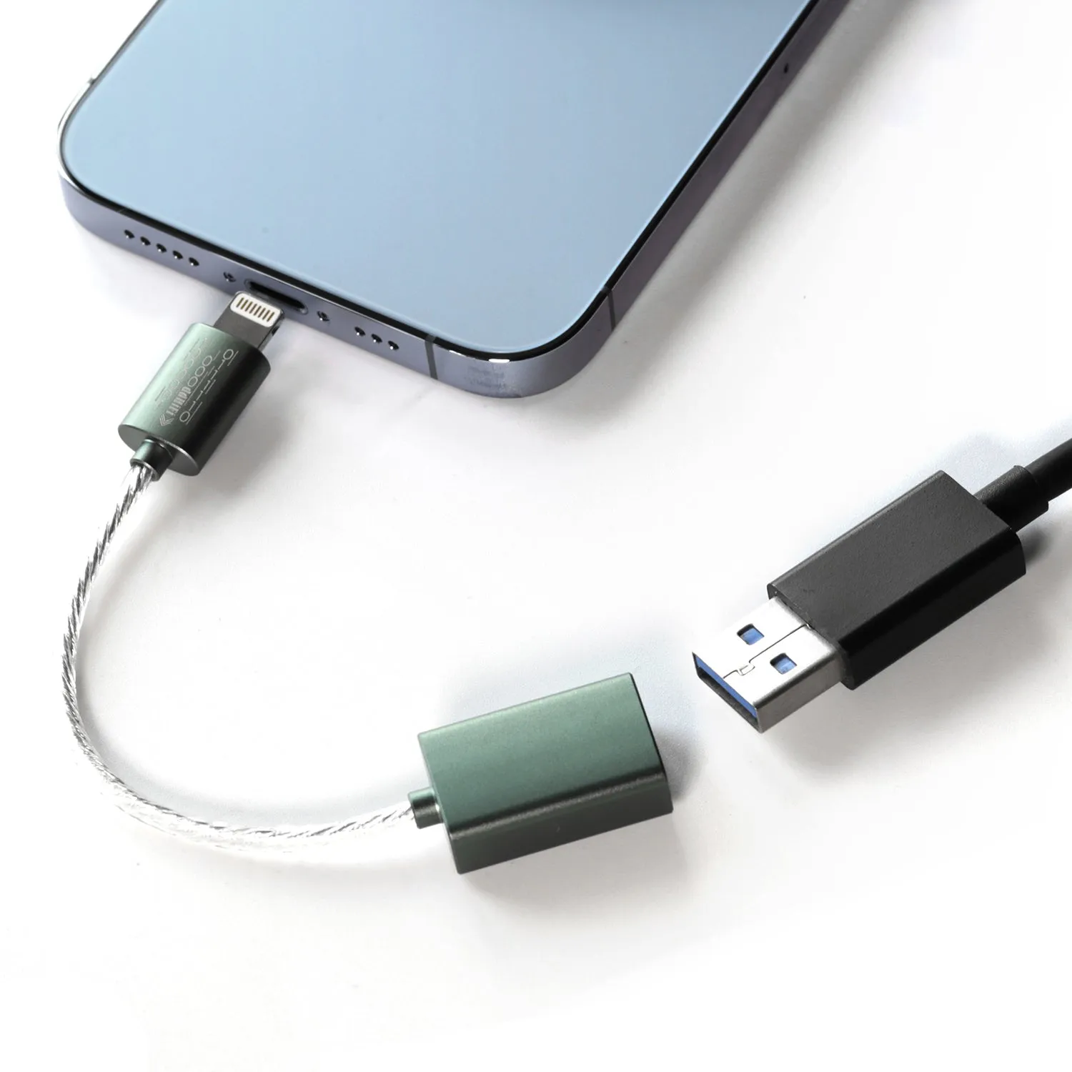 ddHiFi MFi06F Lightning to USB-A Female USB OTG Cable - DEMO UNIT