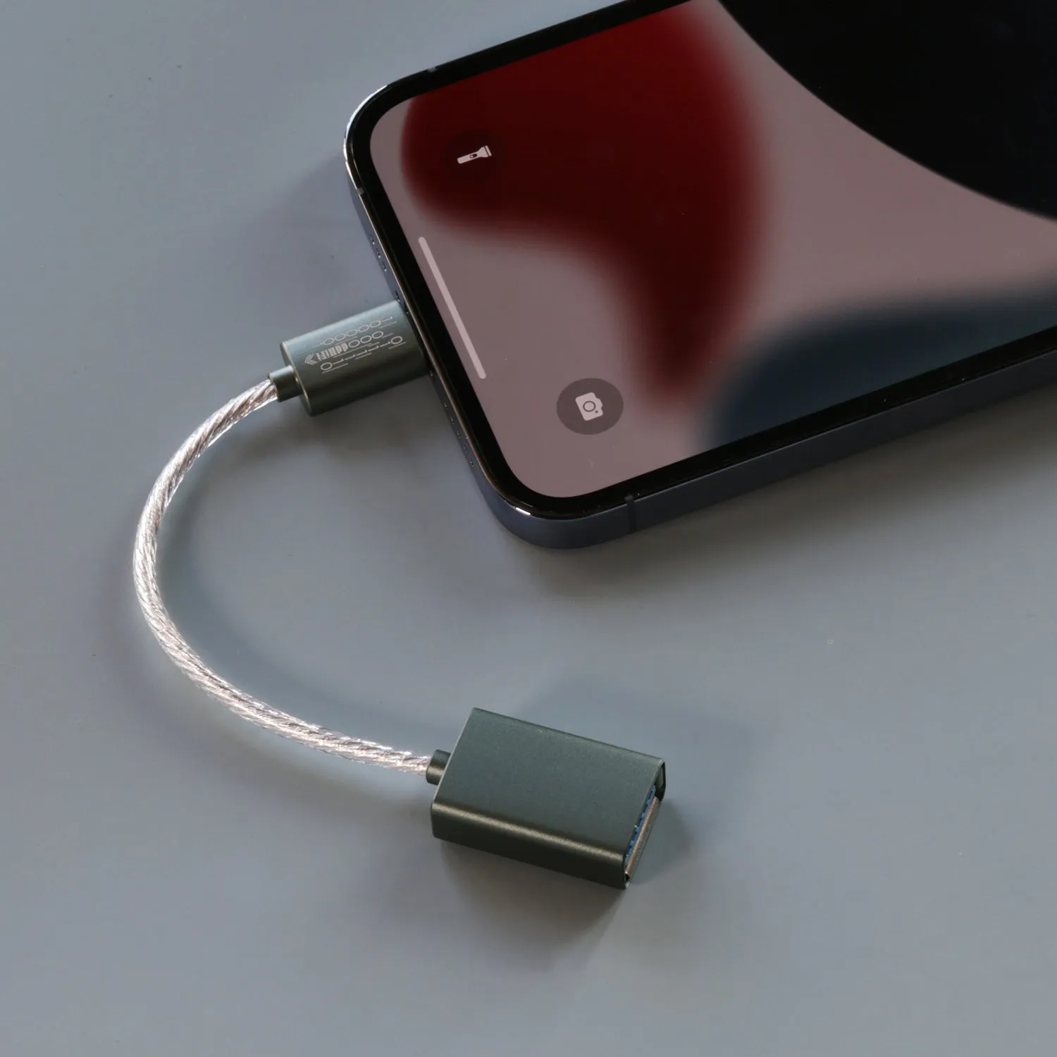 ddHiFi MFi06F Lightning to USB-A Female USB OTG Cable - DEMO UNIT