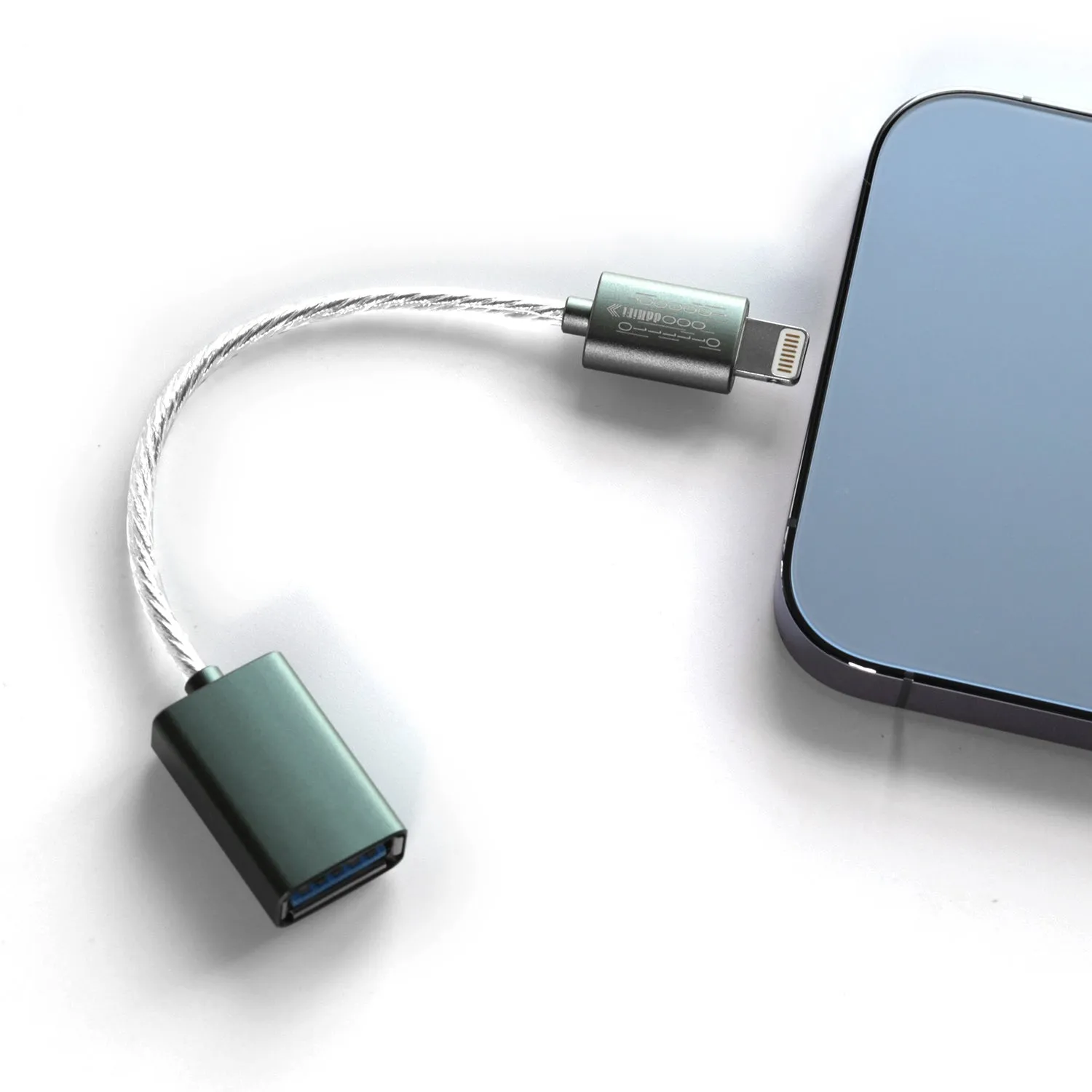 ddHiFi MFi06F Lightning to USB-A Female USB OTG Cable - DEMO UNIT