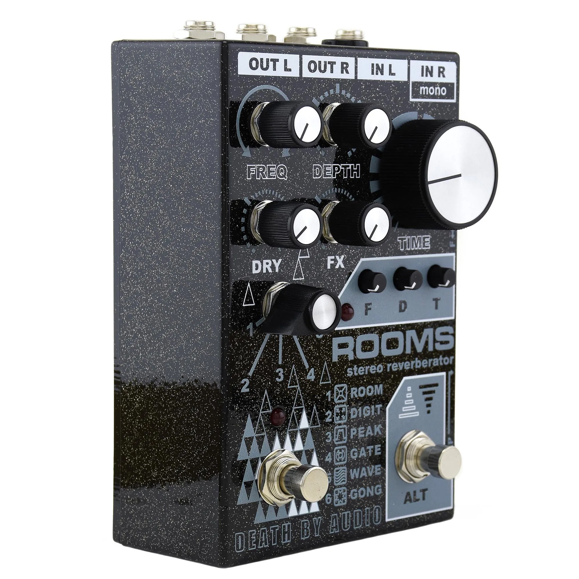 Death By Audio ROOMS Stereo Reverb Pedal