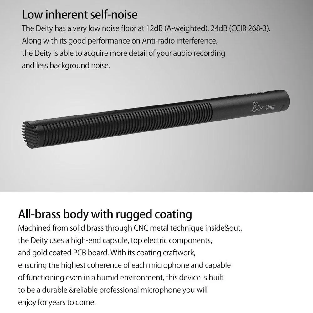 {DISCONTINUED} Aputure Deity Condenser Shotgun Microphone