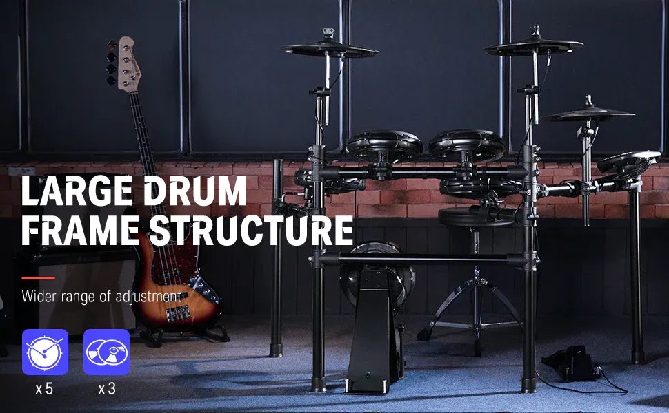 DONNER Electronic Drum Set DED-400