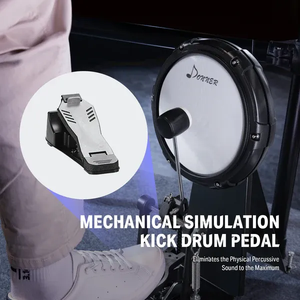 DONNER Electronic Drum Set DED-400