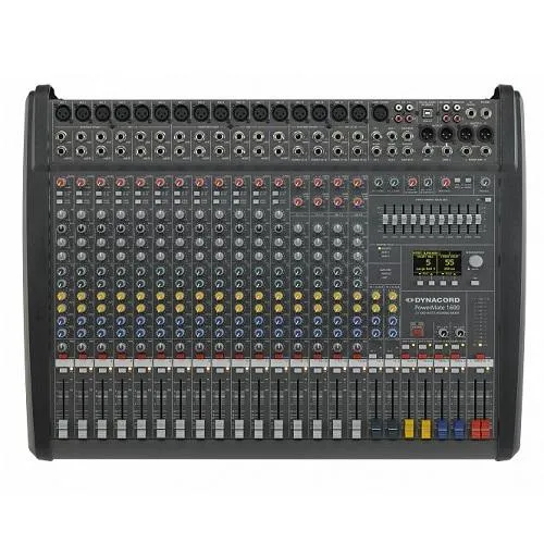 Dynacord Powermate 1600-3 PM1600 16-Channel Compact Powered Mixer