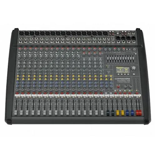 Dynacord Powermate 1600-3 PM1600 16-Channel Compact Powered Mixer