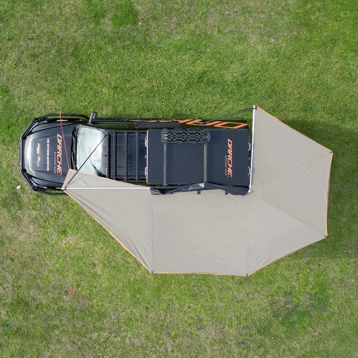 Eclipse 270° Freestanding LED Swing Arm Awning (UK Passenger Side) - Darche - T050801740