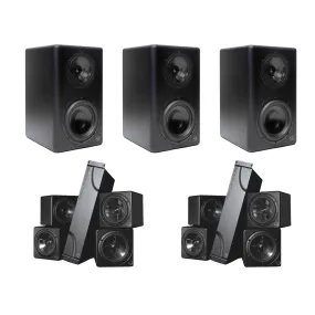 Ex Machina Soundworks 7.1.4 Immersive Audio Pulsar MKII Studio Monitor System