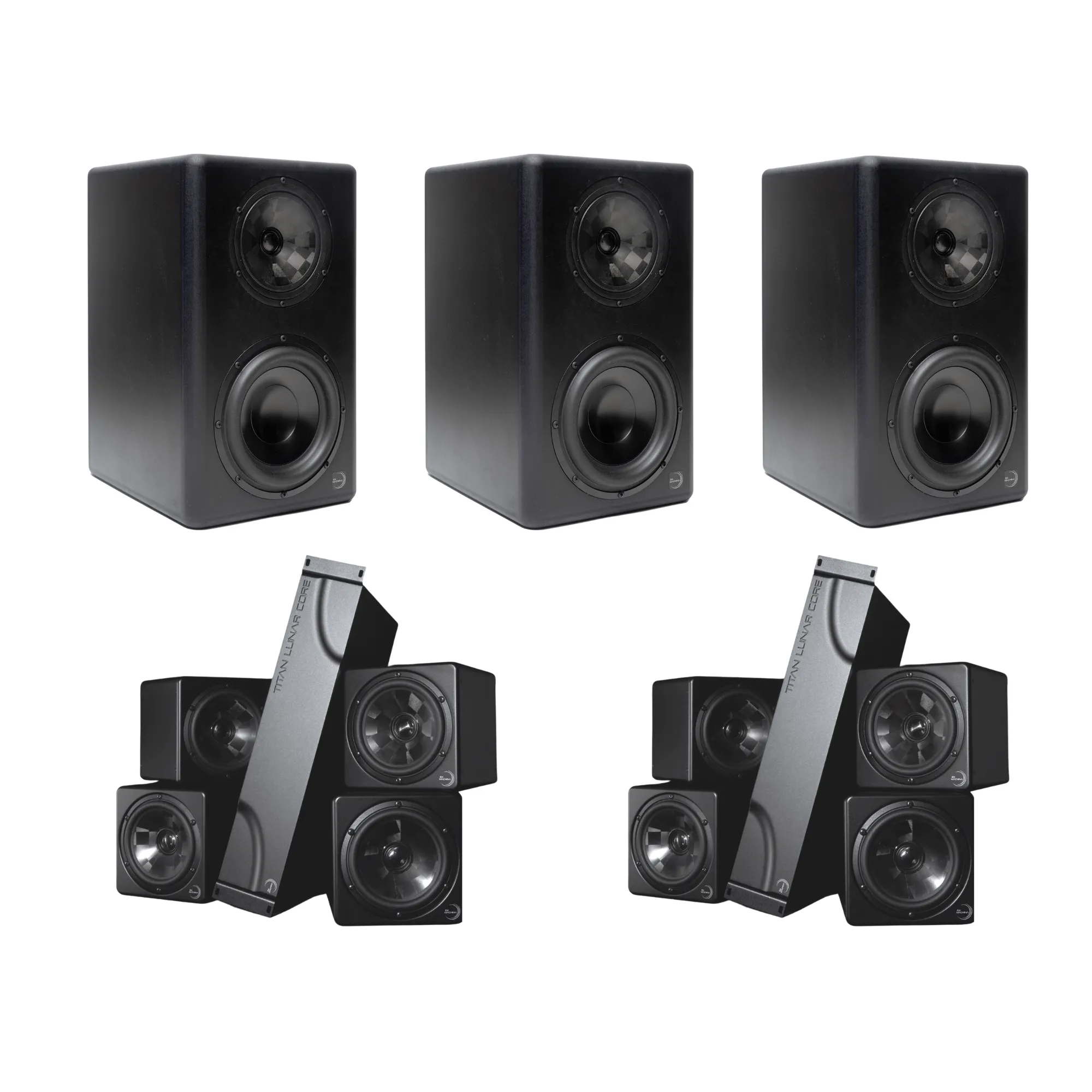 Ex Machina Soundworks 7.1.4 Immersive Audio Pulsar MKII Studio Monitor System