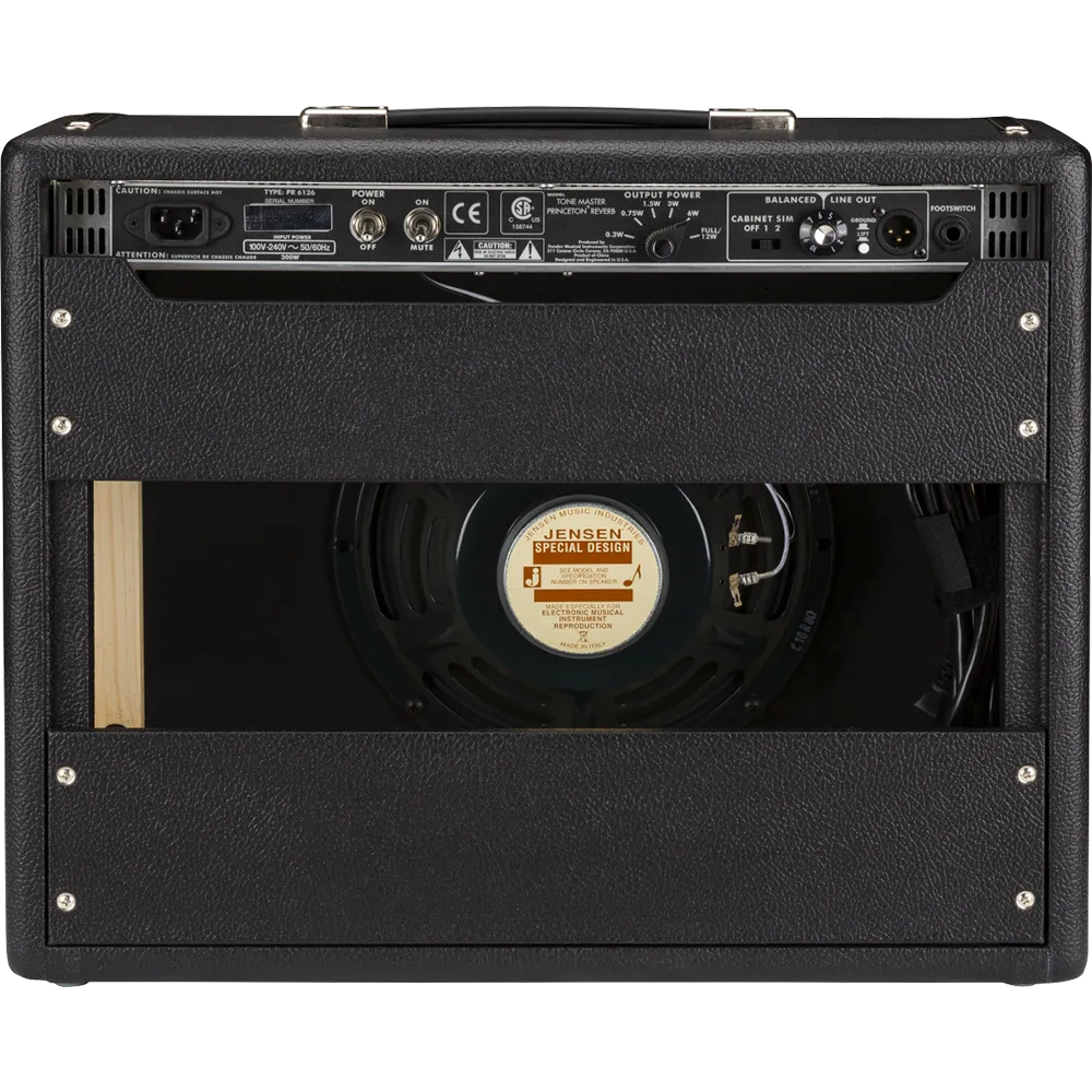 Fender Tone Master Princeton Reverb 1x10" 50 watt Electric Guitar Amplifier, 120V
