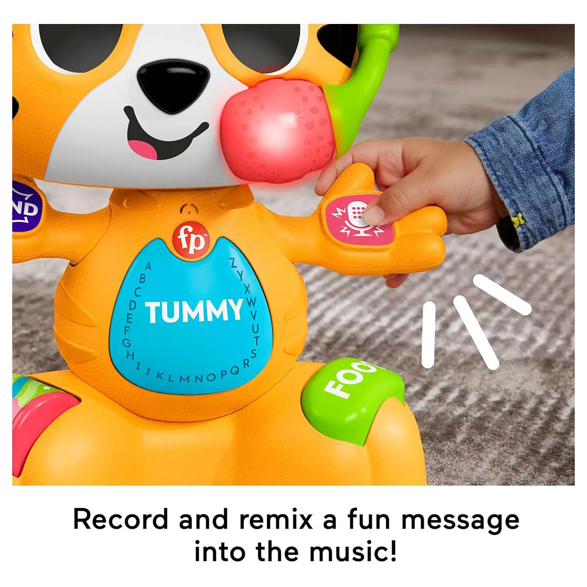 Fisher-Price Link Squad Bop & Groove Tiger Interactive Learning Toy