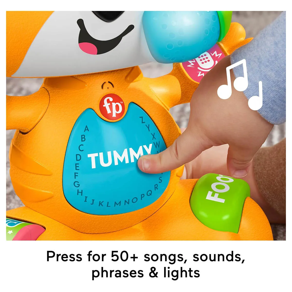 Fisher-Price Link Squad Bop & Groove Tiger Interactive Learning Toy