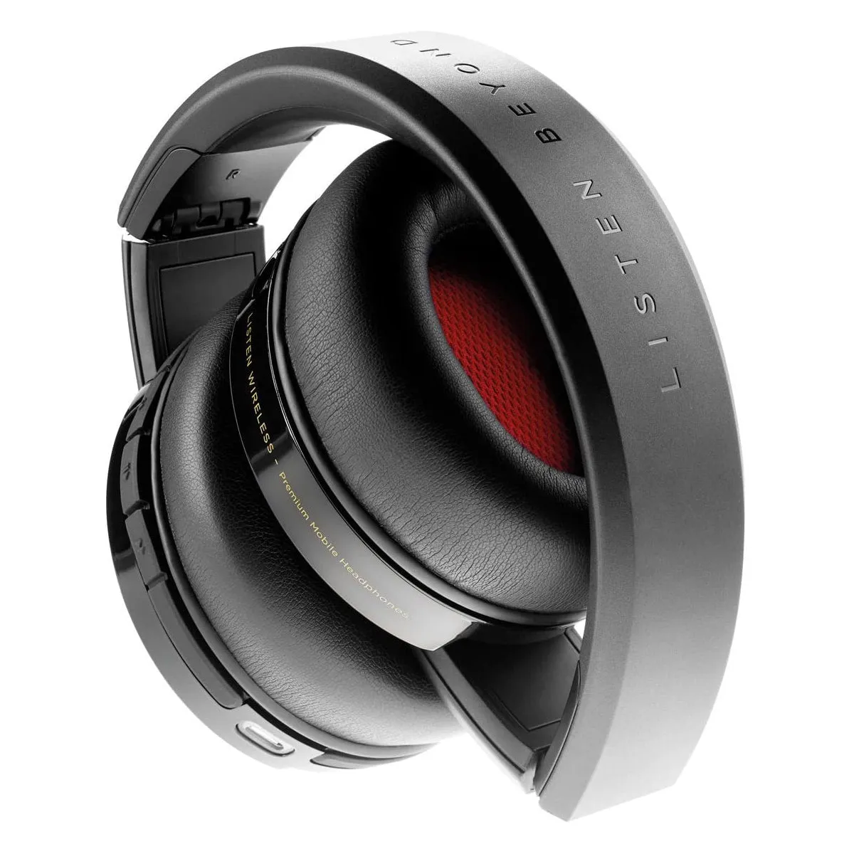 Focal Listen Wireless Bluetooth Over-Ear Headphones Black