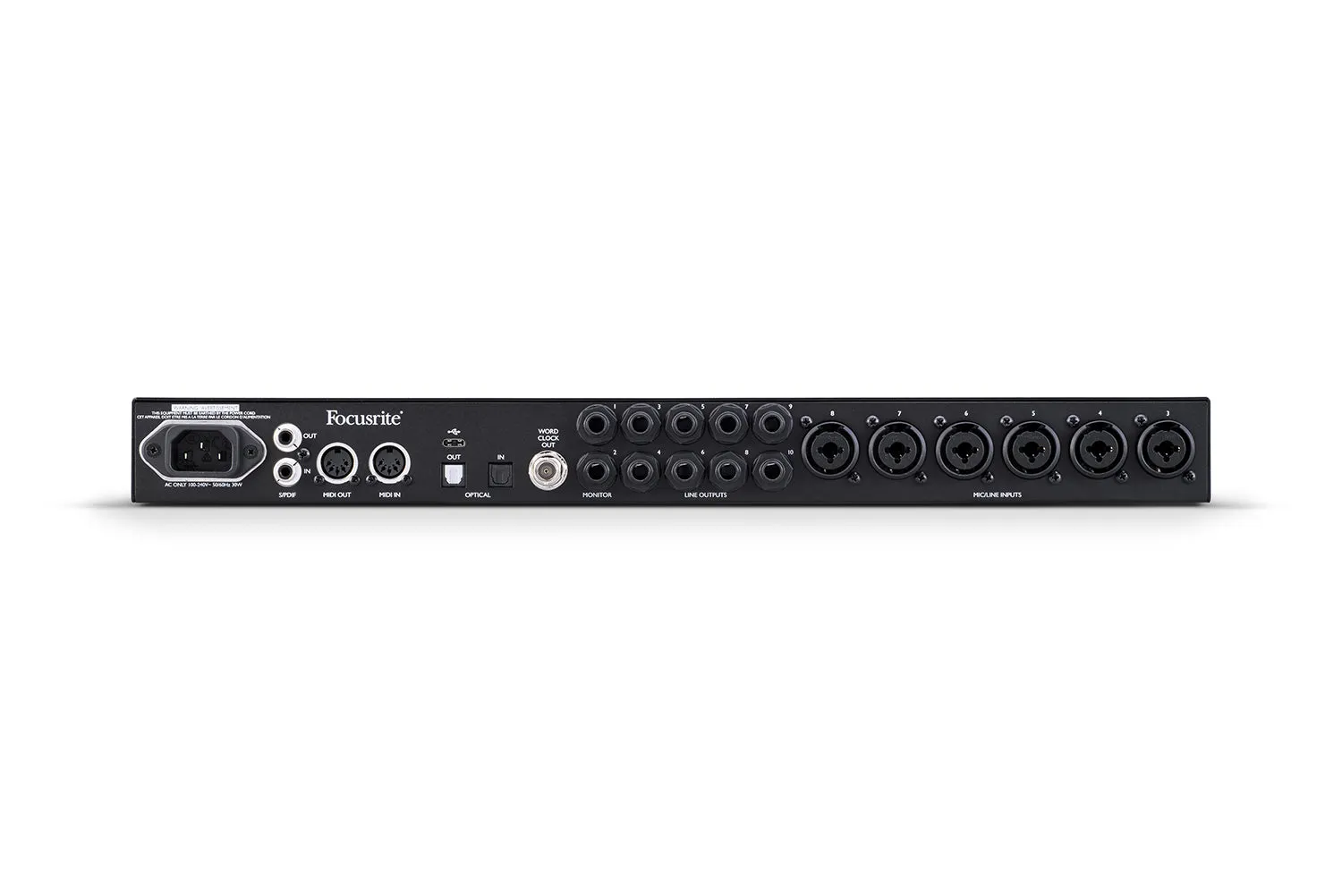 High-Performance Focusrite Clarett  8 Pre USB Studio-Grade Audio Interface with 18 Inputs and 20 Outputs