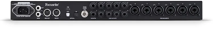 High-Performance Focusrite Clarett  8 Pre USB Studio-Grade Audio Interface with 18 Inputs and 20 Outputs