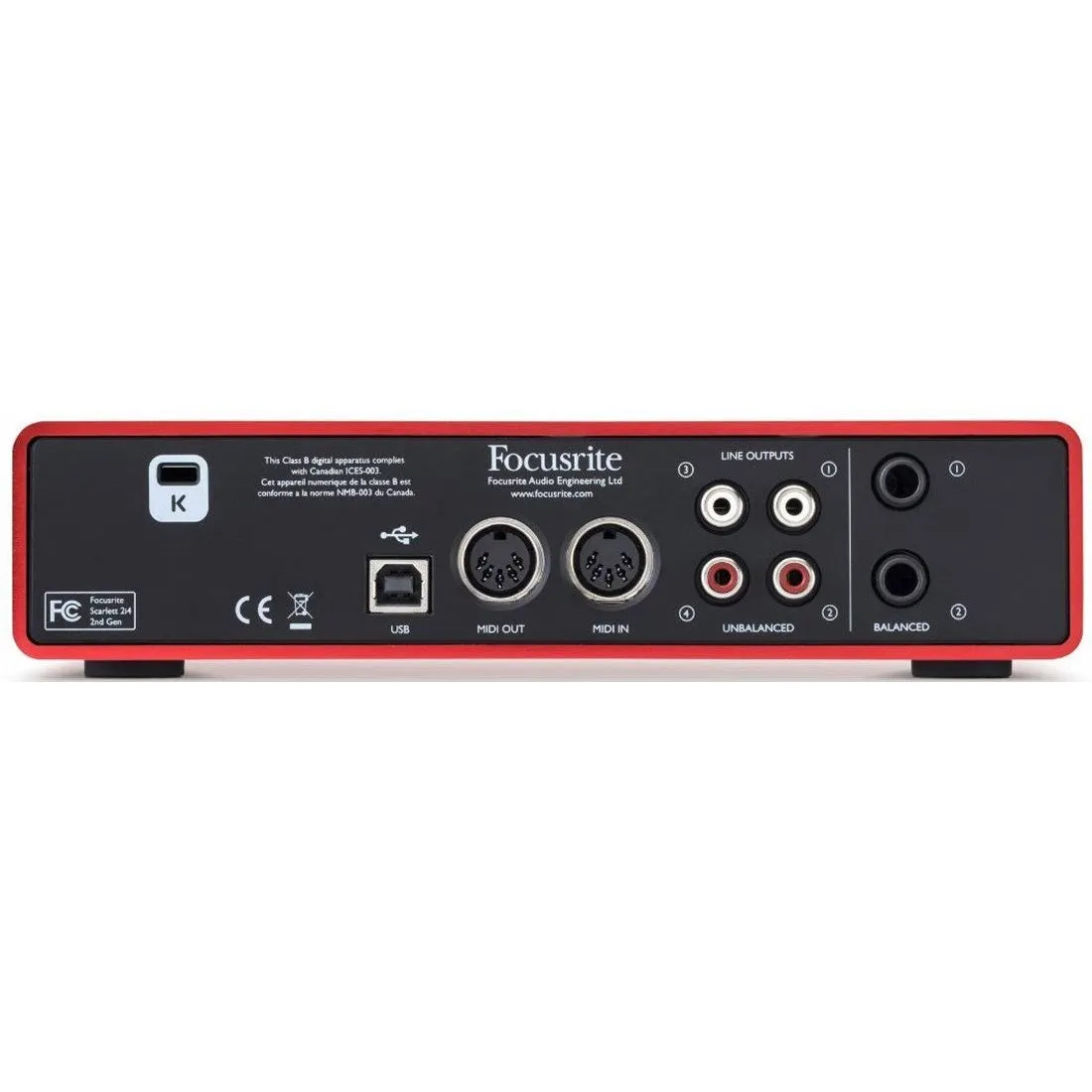 Focusrite Scarlett 2i4 (2nd Gen)