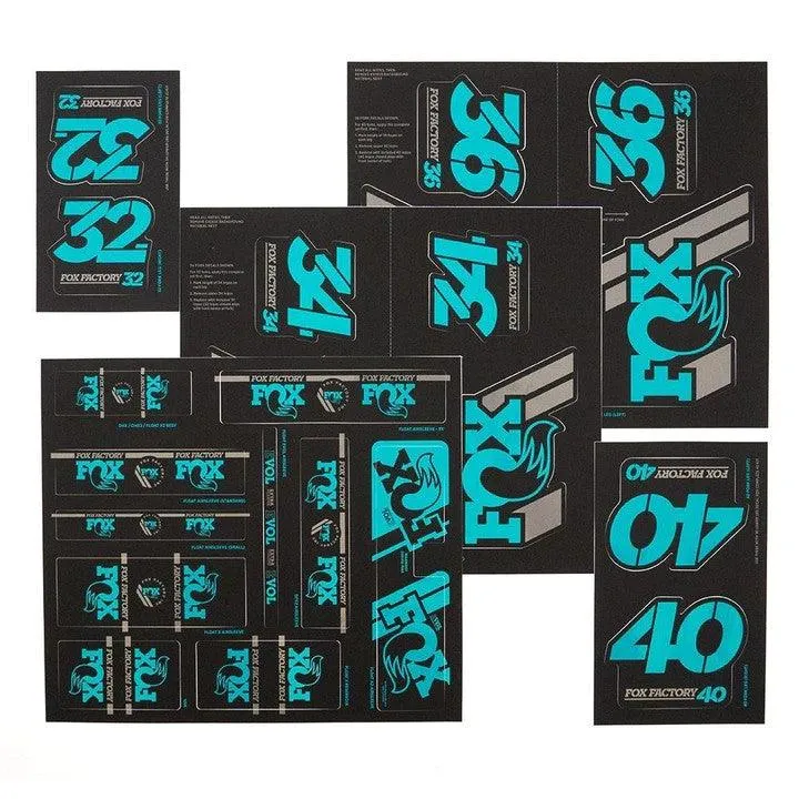 Fork & Shock Heritage Decal Kit