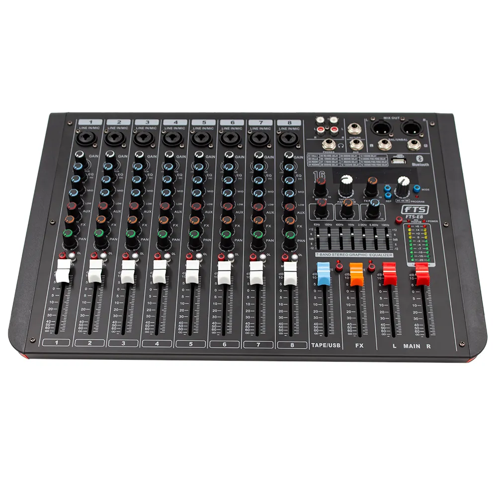 FTS 8-Channel Mixer [E8 MKII]