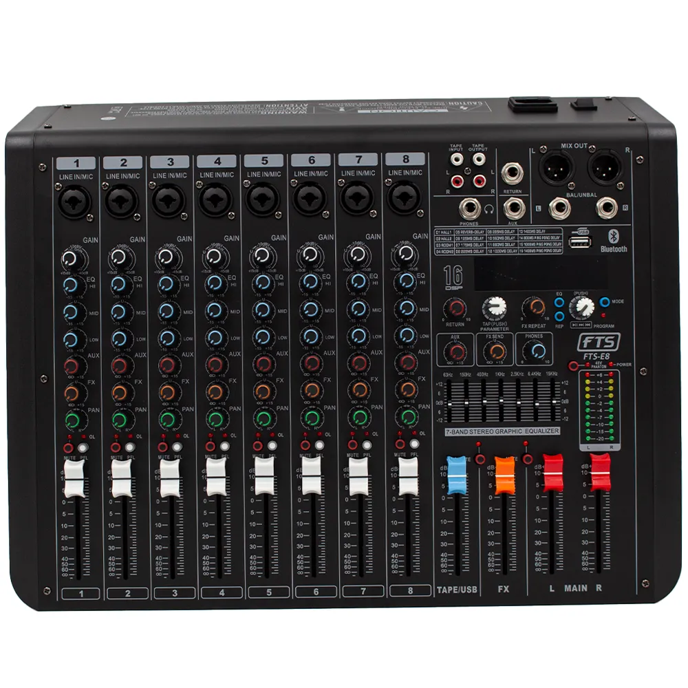 FTS 8-Channel Mixer [E8 MKII]